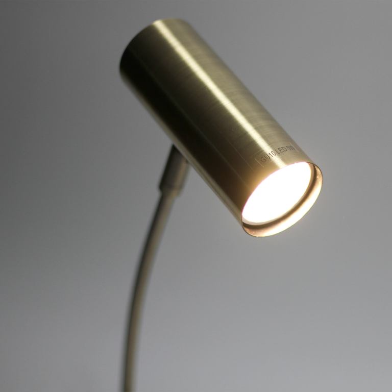 Sarla Table Lamp – Antique Brass