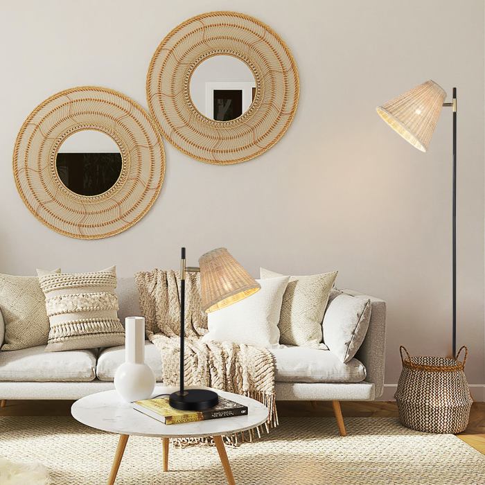 Yvette Rattan Table Lamp Yvette Rattan Table Lamp