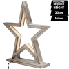 Private: 33cm Bamboo Star LED Table Lamp Light Modern Bedside – Antique Timber Private: 33cm Bamboo Star LED Table Lamp Light Modern Bedside – Antique Timber