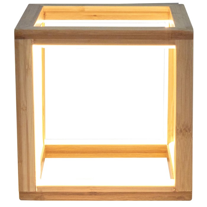 Private: Bamboo Cube LED Lamp Modern Light Minimalistic Scandi – Natural Private: Bamboo Cube LED Lamp Modern Light Minimalistic Scandi – Natural