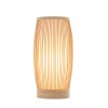 Private: Natural Woven Bamboo Cylinder Table Lamp Light Shade Boho Tropical Coastal