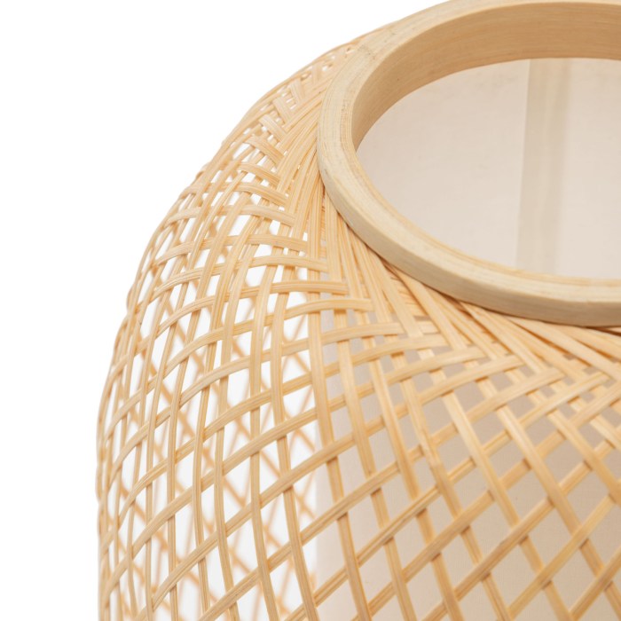 Private: Natural Woven Bamboo Oval Table Lamp Light Shade Boho Tropical Coastal Private: Natural Woven Bamboo Oval Table Lamp Light Shade Boho Tropical Coastal