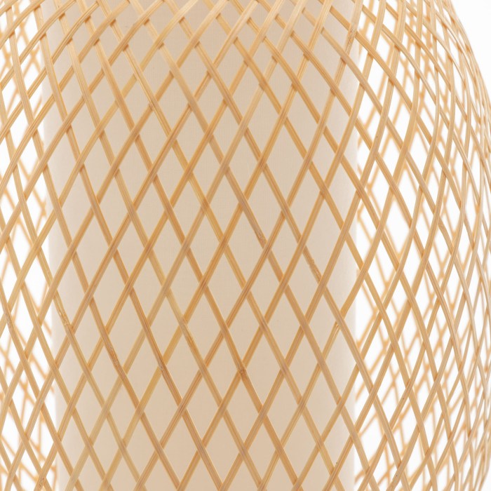 Private: Natural Woven Bamboo Oval Table Lamp Light Shade Boho Tropical Coastal Private: Natural Woven Bamboo Oval Table Lamp Light Shade Boho Tropical Coastal