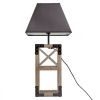 Private: Designer Wooden TABLE LAMP Modern Rustic Geo Industrial Retro Desk Light Private: Designer Wooden TABLE LAMP Modern Rustic Geo Industrial Retro Desk Light