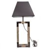 Private: Designer Wooden TABLE LAMP Modern Rustic Geo Industrial Retro Desk Light Private: Designer Wooden TABLE LAMP Modern Rustic Geo Industrial Retro Desk Light