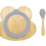 Bamboo Kids Children Baby Plate Bowl & Silicon Suction Cap Base & Spoon – Frog Bamboo Kids Children Baby Plate Bowl & Silicon Suction Cap Base & Spoon – Frog