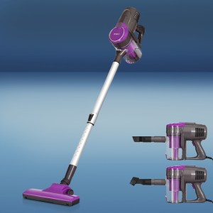 Devanti Stick Vacuum Cleaner Bagless Corded 500W Purple Devanti Stick Vacuum Cleaner Bagless Corded 500W Purple