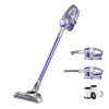 Devanti Stick Vacuum Cleaner Cordless HEPA Filter Purple 150W Devanti Stick Vacuum Cleaner Cordless HEPA Filter Purple 150W
