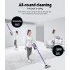 Devanti Stick Vacuum Cleaner Cordless HEPA Filter Purple 150W Devanti Stick Vacuum Cleaner Cordless HEPA Filter Purple 150W