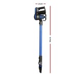 Devanti Stick Vacuum Cleaner Brushless Cordless 250W Blue Devanti Stick Vacuum Cleaner Brushless Cordless 250W Blue