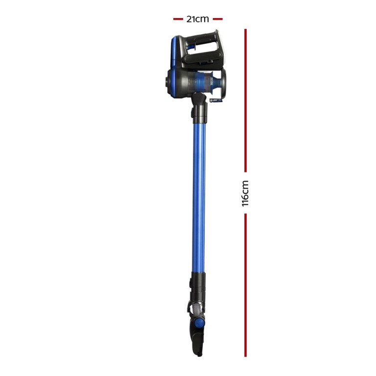 Devanti Stick Vacuum Cleaner Brushless Cordless 250W Blue Devanti Stick Vacuum Cleaner Brushless Cordless 250W Blue