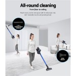 Devanti Stick Vacuum Cleaner Brushless Cordless 250W Blue Devanti Stick Vacuum Cleaner Brushless Cordless 250W Blue