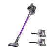 Devanti Stick Vacuum Cleaner Bagless Cordless 120W Purple Devanti Stick Vacuum Cleaner Bagless Cordless 120W Purple