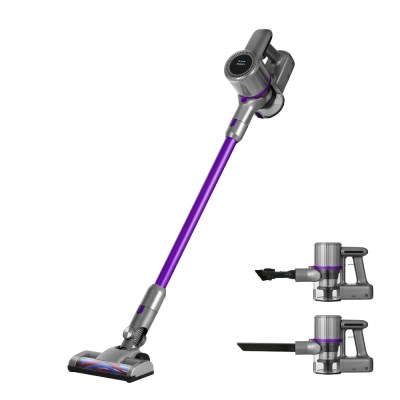 Devanti Stick Vacuum Cleaner Bagless Cordless 120W Purple Devanti Stick Vacuum Cleaner Bagless Cordless 120W Purple