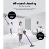 Devanti Stick Vacuum Cleaner Bagless Cordless 120W Purple Devanti Stick Vacuum Cleaner Bagless Cordless 120W Purple