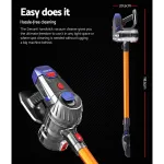 Devanti Stick Vacuum Cleaner Bagless Cordless 150W Gold Devanti Stick Vacuum Cleaner Bagless Cordless 150W Gold