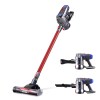 Devanti Stick Vacuum Cleaner Bagless Cordless Red 150W Devanti Stick Vacuum Cleaner Bagless Cordless Red 150W