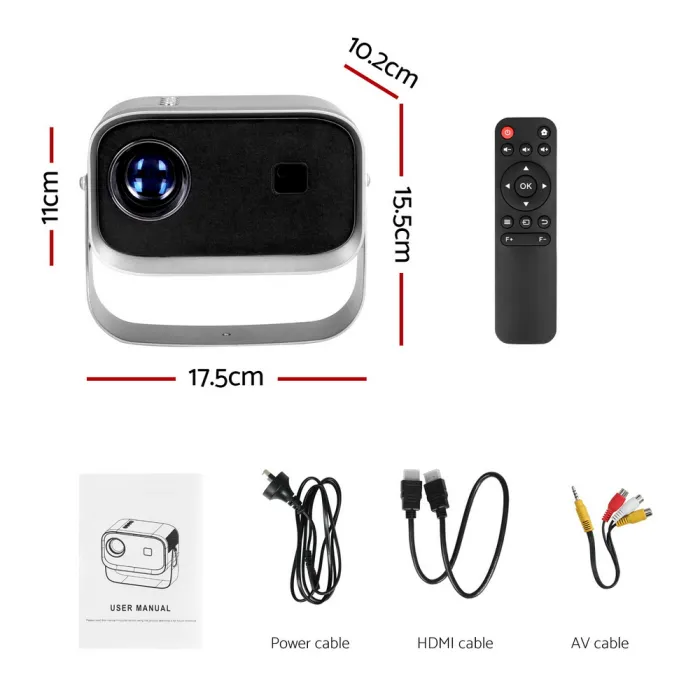 devanti mini video projector 1080p