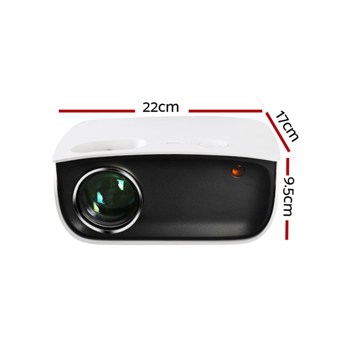 Private: Devanti Portable Mini Video Projector 1080P Wifi Home Theater HDMI White Devanti Portable Mini Video Projector 1080P Wifi Home Theater HDMI White