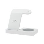 Private: Devanti 4-in-1 Wireless Charger Dock Fast Charging for Phone White Devanti 4-in-1 Wireless Charger Dock Fast Charging for Phone White