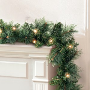 Jingle Jollys 1.8m Christmas Garland with LED lights Party Xmas Decorations Jingle Jollys 1.8m Christmas Garland with LED lights Party Xmas Decorations