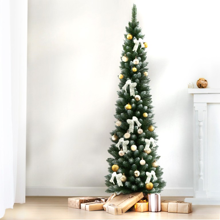 Jingle Jollys Christmas Tree 1.8m Xmas Tree Decorations Snowy 300 Tips Jingle Jollys Christmas Tree 1.8m Xmas Tree Decorations Snowy 300 Tips