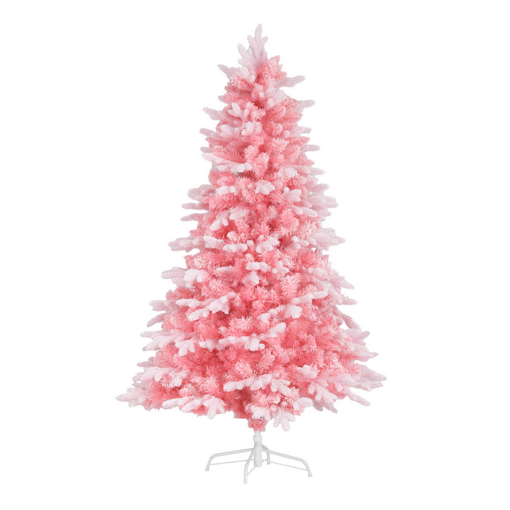 Jingle Jollys Christmas Tree 1.8m Pink Xmas Tree Snowy Party Decor 810 Tips Jingle Jollys Christmas Tree 1.8m Pink Xmas Tree Snowy Party Decor 810 Tips