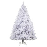Jingle Jollys Christmas Tree 2.1m 1000 White Tips Xmas Tree Decorations Jingle Jollys Christmas Tree 2.1m 1000 White Tips Xmas Tree Decorations