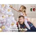 Jingle Jollys Christmas Tree 2.1m 1000 White Tips Xmas Tree Decorations Jingle Jollys Christmas Tree 2.1m 1000 White Tips Xmas Tree Decorations