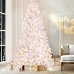 Jingle Jollys Christmas Tree 2.1m 500 LED Xmas Tree Decorations White 1260 Tips Jingle Jollys Christmas Tree 2.1m 500 LED Xmas Tree Decorations White 1260 Tips