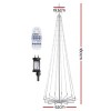 Jingle Jollys Christmas Tree 1.8m 265 RGB LED Fairy Lights Xmas Trees Decoration Jingle Jollys Christmas Tree 1.8m 265 RGB LED Fairy Lights Xmas Trees Decoration