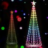 Jingle Jollys Christmas Tree 1.8m 265 RGB LED Fairy Lights Xmas Trees Decoration Jingle Jollys Christmas Tree 1.8m 265 RGB LED Fairy Lights Xmas Trees Decoration