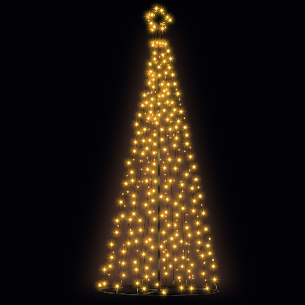 Jingle Jollys Solar Christmas Tree 3.6M Xmas Tree Decorations 8 Light Modes Jingle Jollys Solar Christmas Tree 3.6M Xmas Tree Decorations 8 Light Modes
