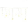 Jingle Jollys 3M Christmas Icicle Lights String Lights 138 LED Warm White Jingle Jollys 3M Christmas Icicle Lights String Lights 138 LED Warm White