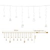 Jingle Jollys 3M Christmas Icicle Lights String Lights 138 LED Warm White Jingle Jollys 3M Christmas Icicle Lights String Lights 138 LED Warm White