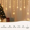 Jingle Jollys 3M Christmas Icicle Lights String Lights 138 LED Warm White Jingle Jollys 3M Christmas Icicle Lights String Lights 138 LED Warm White