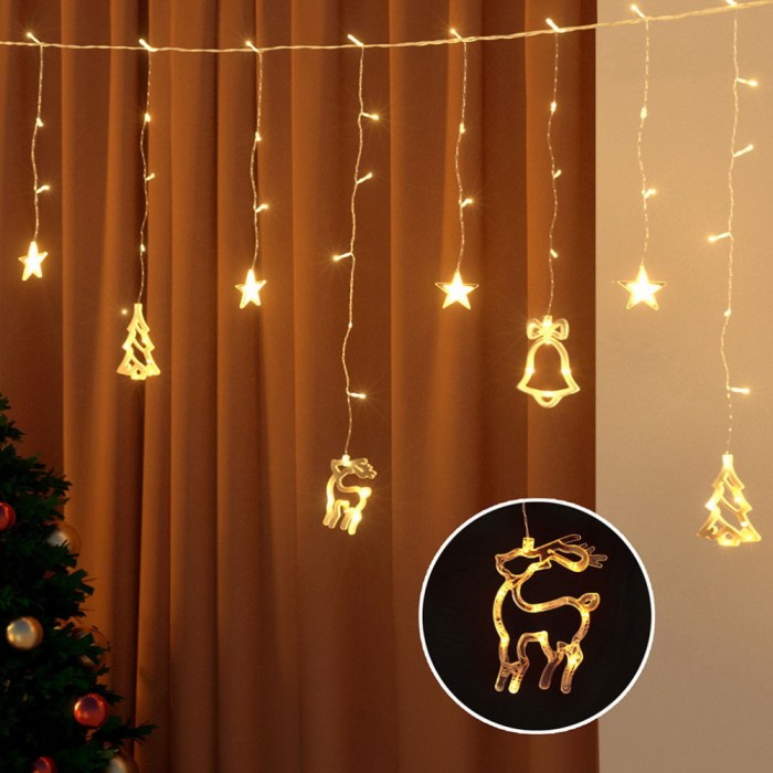Jingle Jollys 3M Christmas Icicle Lights String Lights 138 LED Warm White Jingle Jollys 3M Christmas Icicle Lights String Lights 138 LED Warm White