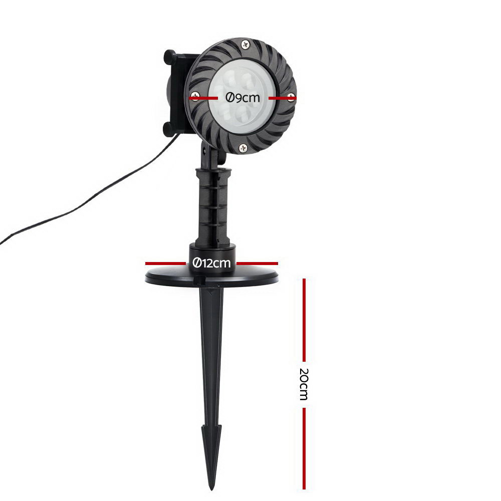 1x projector light christmas lights laser outdoor decorations jingle jollys