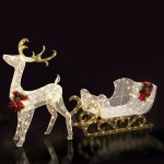 Jingle Jollys Christmas Lights Reindeer Sleigh215 LED Decorations Jingle Jollys Christmas Lights Reindeer Sleigh215 LED Decorations