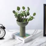 soga 15x19.5cm ornament black minimalist nordic ceramic vase modern versatile for home decor