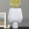 soga 2x 33x43cm white large ornament bodhi house ceramic handcrafted modern vase soga 2x 33x43cm white large ornament bodhi house ceramic handcrafted modern vase