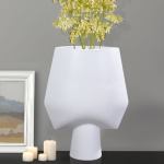 soga 2x 33x43cm white large ornament bodhi house ceramic handcrafted modern vase soga 2x 33x43cm white large ornament bodhi house ceramic handcrafted modern vase