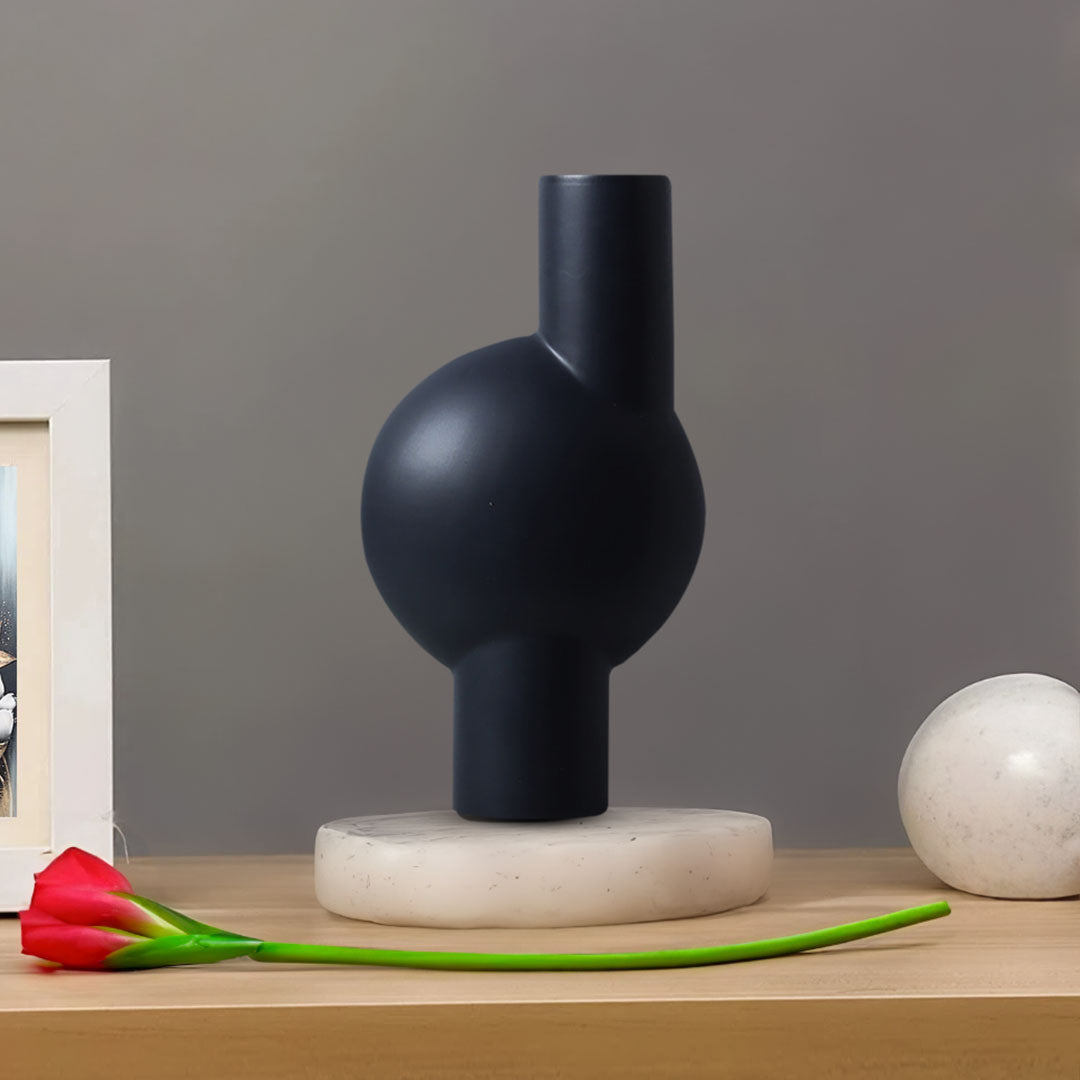 soga 17x32cm medium ornament a modern abstract vase unique shape