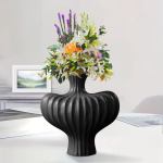 soga 28x30cm ornament large matte black vases countertop decoration