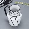 soga 23.5x19.5cm ornament modern ceramic vase with handle
