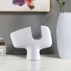 soga 2x 44x35cm ornament modern curved decorative vase sculptural accent soga 2x 44x35cm ornament modern curved decorative vase sculptural accent