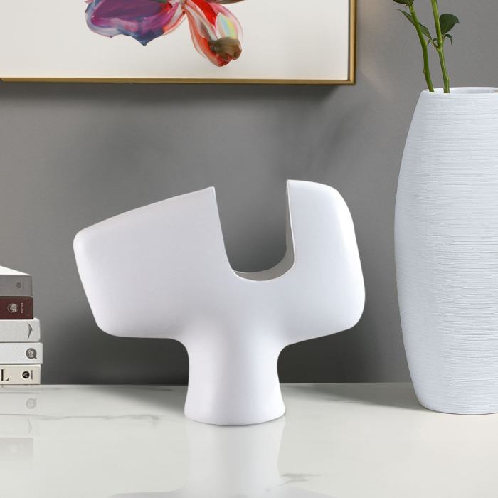 soga 44x35cm ornament modern curved decorative vase sculptural accent soga 44x35cm ornament modern curved decorative vase sculptural accent