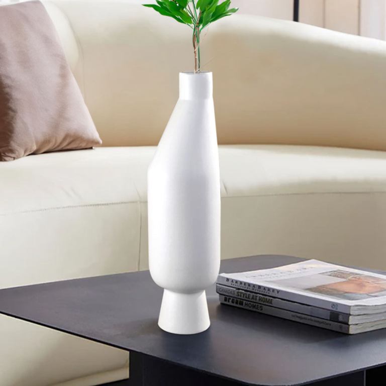 soga 14x52cm ornament white modern minimalist vase decorative with narrow tops soga 14x52cm ornament white modern minimalist vase decorative with narrow tops