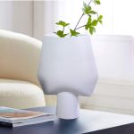 soga 2x 33x43cm white large ornament bodhi house ceramic handcrafted modern vase soga 2x 33x43cm white large ornament bodhi house ceramic handcrafted modern vase