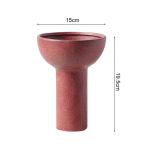 soga 2x 15x19.5cm ornament brown minimalist nordic versatile ceramic vase modern for home decor soga 2x 15x19.5cm ornament brown minimalist nordic versatile ceramic vase modern for home decor